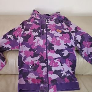 Lrg deep cover zip-up hoodie